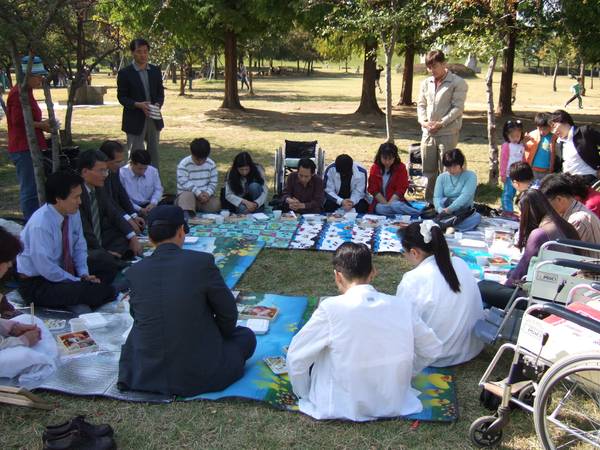 권사회- 장애인 나들이- 풍성중학교