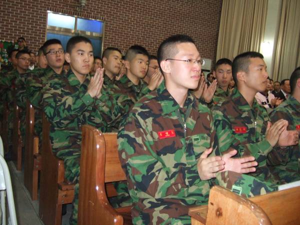 샬롬찬양대- 해병대 방문