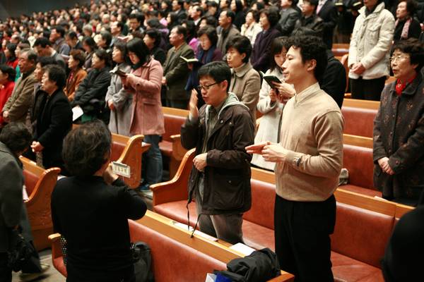 예배시간 수화통역봉사