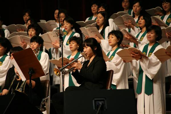 창립20주년기념 음악회- 4부찬양대