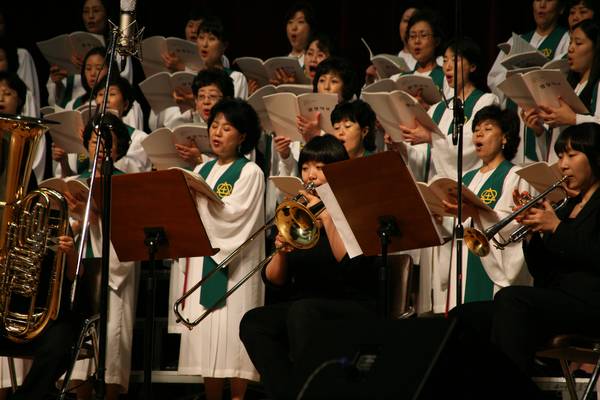 창립20주년기념 음악회- 4부찬양대