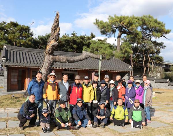 주차팀 중미산 산행