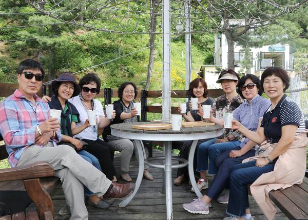 마천경로당 수요팀 야외모임