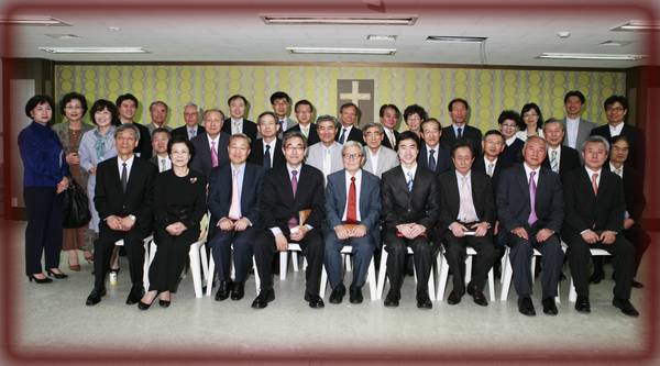 박원호 목사 퇴임 기념사진
