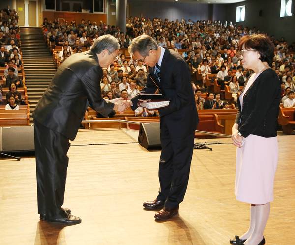 박원호 4대 담임목사 퇴임식