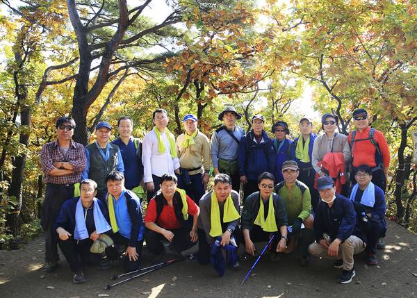 남선교회 청계산 등산행사