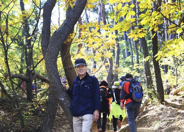 남선교회 청계산 등산행사