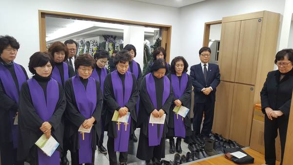 장례예배 이열 안수집사