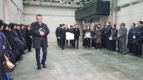 장례예배 이열 안수집사