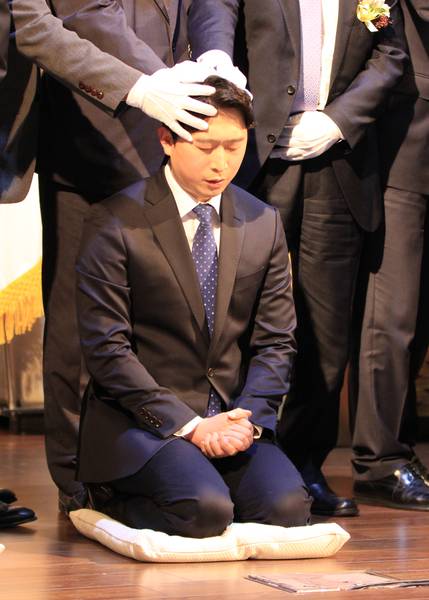 목사 안수식(이상현 전도사 외)