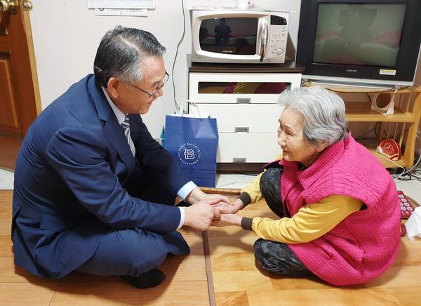 김화수 담임목사 섬김과나눔 현장방문