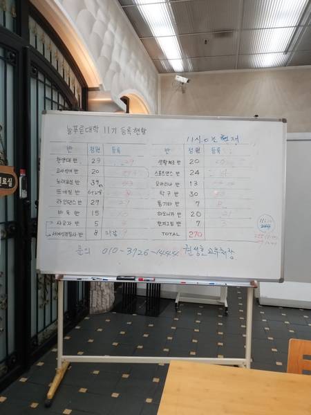 늘푸른대학 11기