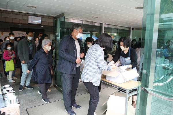 추수감사절 떡나눔