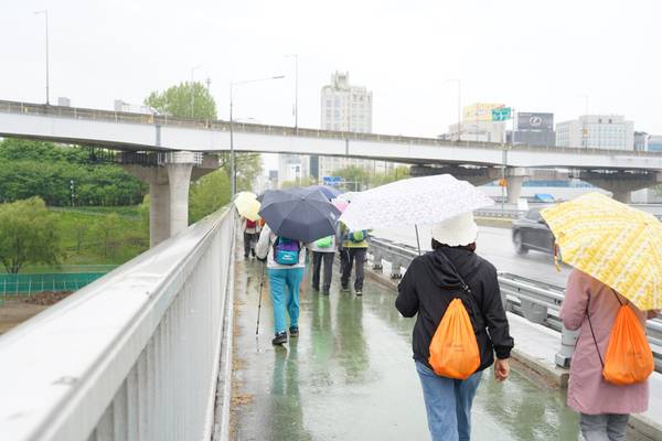 양재천 함께 걷기(남선교회 주관)
