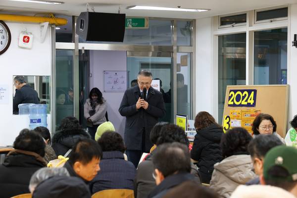 남녀선교괴 주관 교회대청소