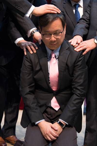 장로 안수집사 권사 임직식