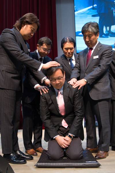 장로 안수집사 권사 임직식