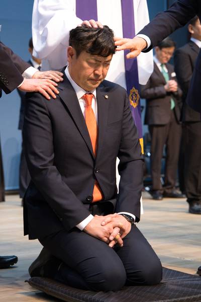 장로 안수집사 권사 임직식