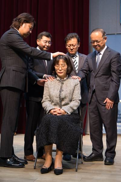 장로 안수집사 권사 임직식