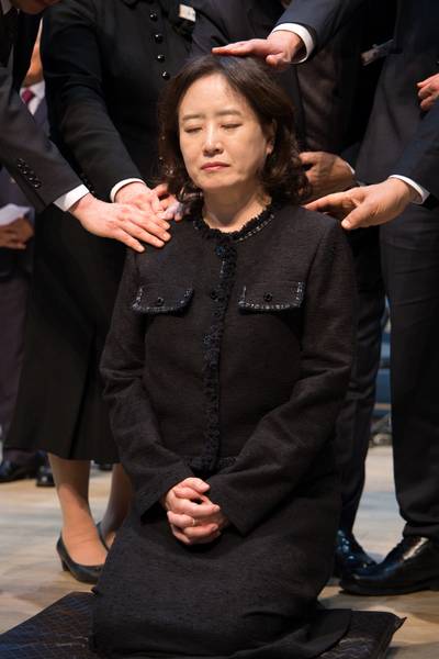 장로 안수집사 권사 임직식
