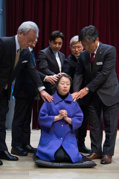 장로 안수집사 권사 임직식