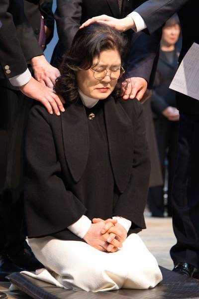 장로 안수집사 권사 임직식