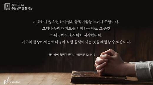 담임목사 3분메시지+한절묵상 20201101-20211017