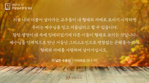 담임목사 3분메시지+한절묵상 20201101-20211017